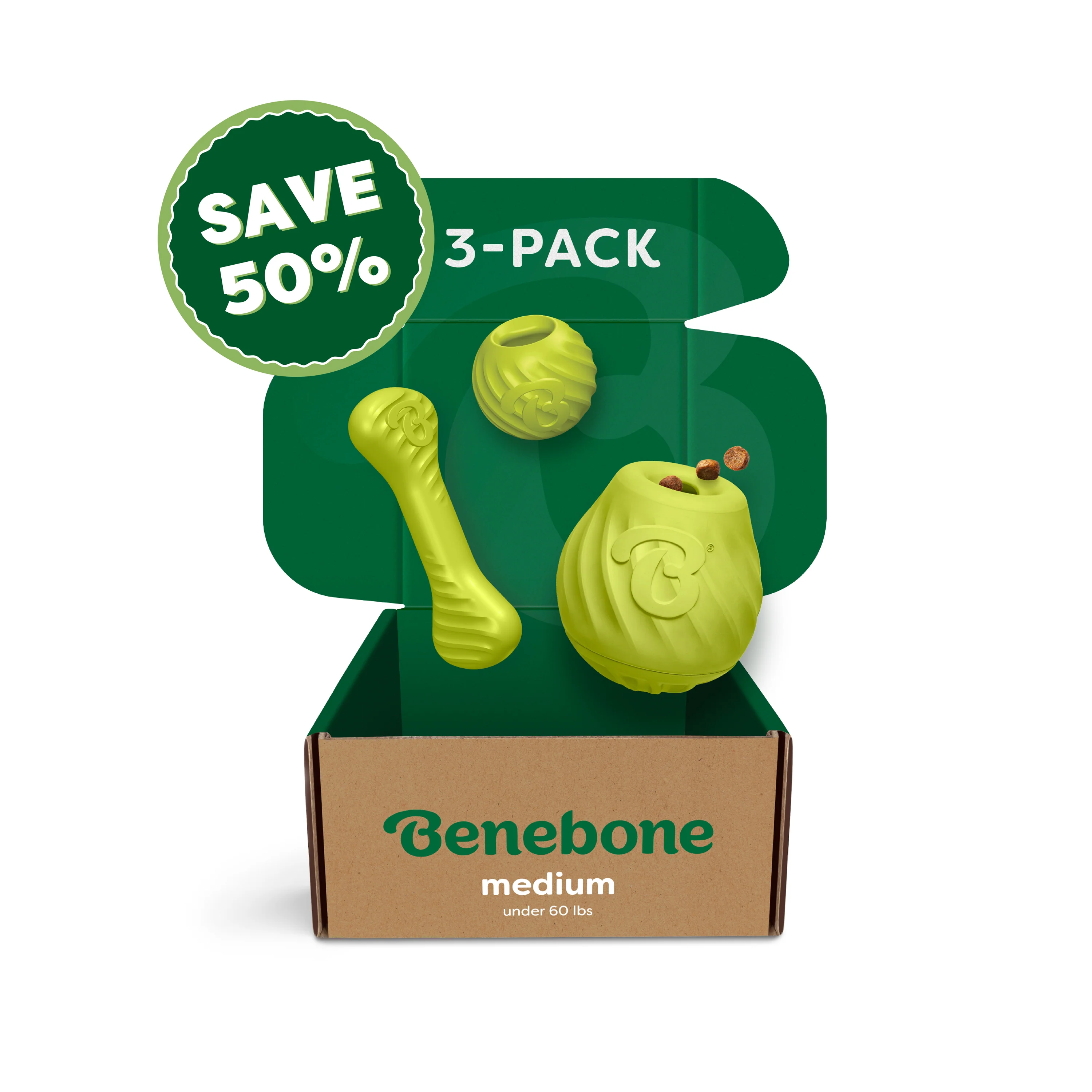 Chew, Chase, Challenge Trio (50% off)